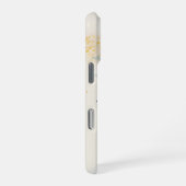 狐の花冠の水彩画 iPhoneケース (右側面)