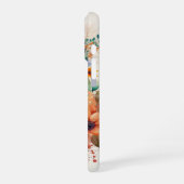 狐の花冠の水彩画 iPhoneケース (左側面)