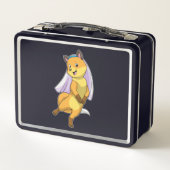 狐の花嫁とヴェール メタルランチボックス (裏面)