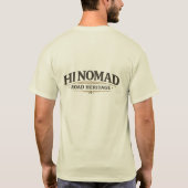 狐の霊 - 日本のキツネ妖怪 ビンテージ神話 Tシャツ (裏面)