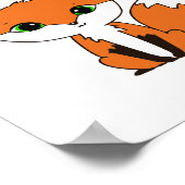 狐チビ風ポスター ポスター (角)