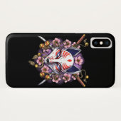 狐日本のキツネ面 Case-Mate iPhoneケース (裏面(横))