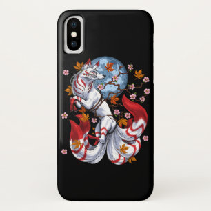 狐日本のキツネ iPhone X ケース