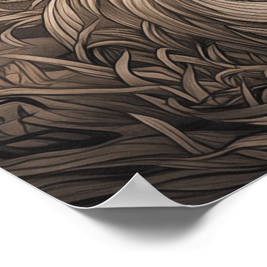 狐日本の狐 ポスター (角)