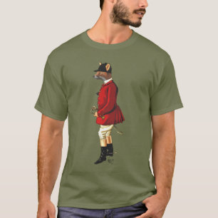 狐狩りをする人1 2 Tシャツ