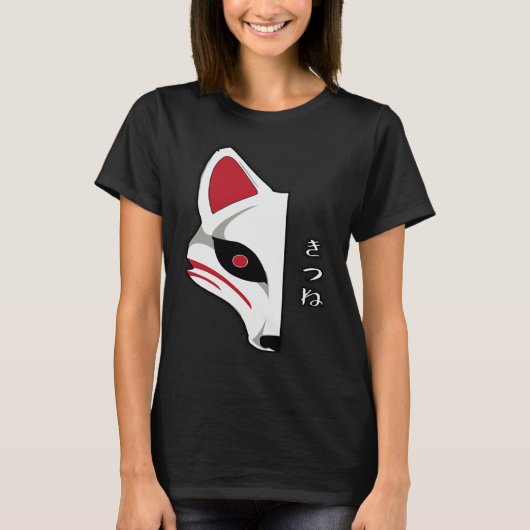 狐面 Tシャツ (正面)