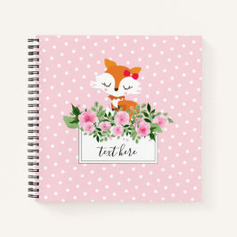 狐，小さなキツネの森，かわいい ノートブック