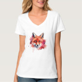 狐 Tシャツ (正面)