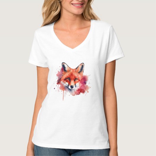 狐 Tシャツ (正面)