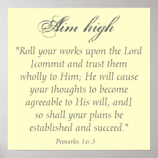 狙いを高める ポスター