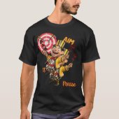 狙い、正確なダーツを打つ Tシャツ (正面)