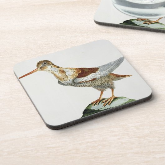 狙撃して下さい、c.1767-76 (手によって着色される版木、銅版、版画) コースター (左側)