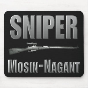 狙撃兵のMosin-Nagantのマウスパッド マウスパッド