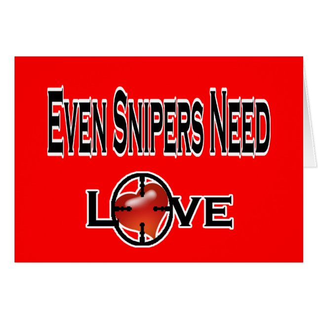 狙撃兵は愛を必要とします (正面横)