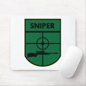狙撃兵パッチ マウスパッド (マウス)
