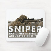 狙撃兵-正確な火は最終的です マウスパッド (マウス)