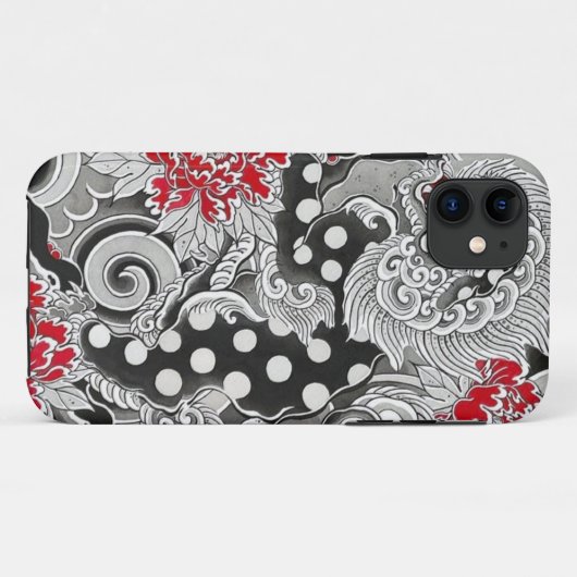狛犬 Case-Mate iPhoneケース (裏面(横))
