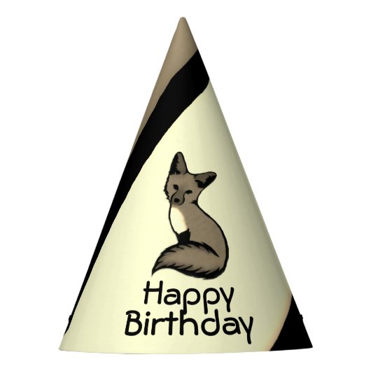 狡猾なさま パーティーハット (正面)