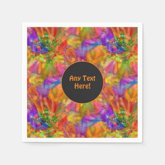 狡猾なキッズミッシーおもしろいとあなたの大事な行事文字 スタンダードカクテルナプキン (正面)