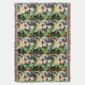 狡猾なフェネックキツネ スローブランケット (正面縦)