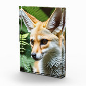 狡猾なフェネックキツネ フォトブロック (右)