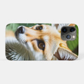 狡猾なフェネックキツネ Case-Mate iPhoneケース (裏面(横))
