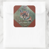 狡猾なミスター・キツネ スクエアシール (バッグ)