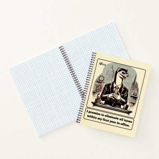 狡猾な取引：狡猾なワイゼル政治家 ノートブック (内部)