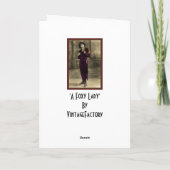 狡猾な女性 カード (裏面)