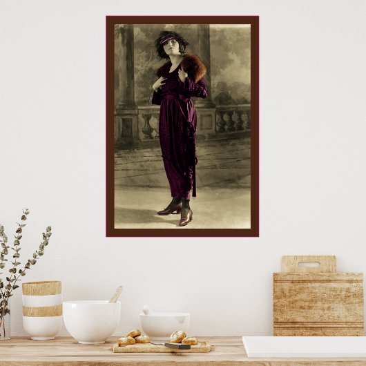 狡猾な女性 ポスター (キッチン)