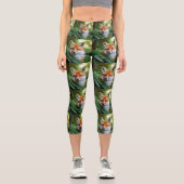 「狡猾な影のキツネ」 カプリレギンス (正面)