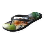 「狡猾な影のキツネ」 ビーチサンダル (アングル)