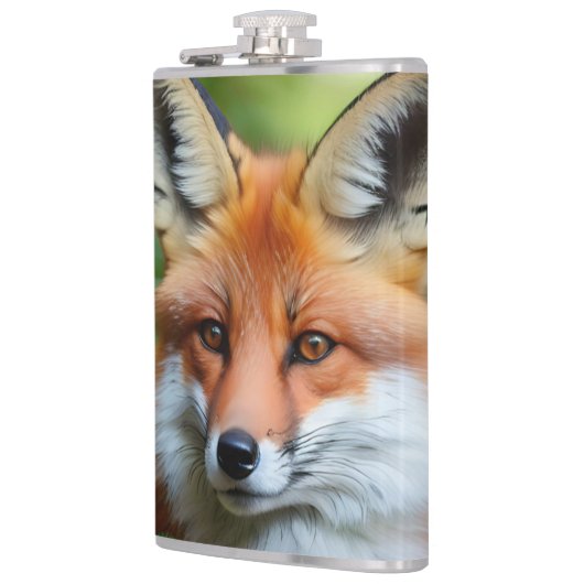 「狡猾な影のキツネ」 フラスク (左)