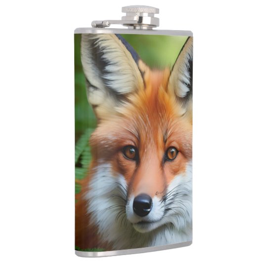 「狡猾な影のキツネ」 フラスク (右)