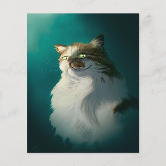 狡猾な猫 |バレンタインデーの贈り物 チラシ (正面)