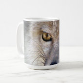 狡猾な目 コーヒーマグカップ (正面左)