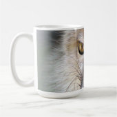 狡猾な目 コーヒーマグカップ (左)
