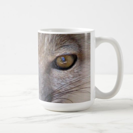 狡猾な目 コーヒーマグカップ (右)