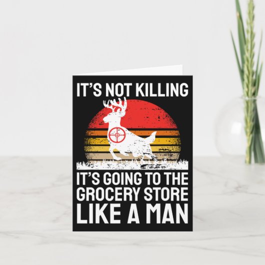 狩りおもしろいことわざディアハンターIスーパー カード (正面)