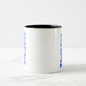 狩りおもしろいコーヒーマグ ツートーンマグカップ (中央)