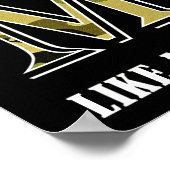 狩りおもしろいマポスターブロック ポスター (角)