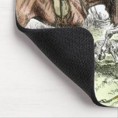 狩りでロマンス マウスパッド (コーナー)