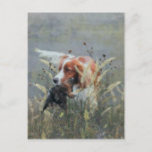 狩りとエパニュルブレトン シーズンポストカード (正面)