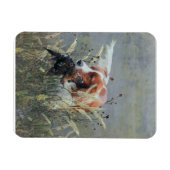 狩りとエパニュルブレトン マグネット (横)