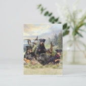 狩りとジャグデリア, Art ポストカード (スタンド正面)