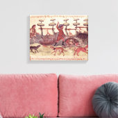 狩りとネット キャンバスプリント (インサイチュ (リビング))