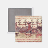 狩りとネット マグネット (正面/裏面)