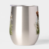 狩りとブルターニュ犬アート (右面)