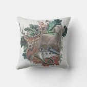 狩りとワイマラン「グレー幽霊」 クッション (裏面)