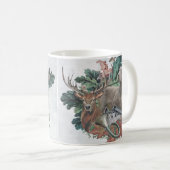 狩りとワイマラン「グレー幽霊」 コーヒーマグカップ (正面右)